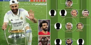 الاتحاد الاوروبي يخـ.ـتار فريـ.ـق الموسم لدوري الأبطال ، وغياب صلاح وماني عن التشكيلة